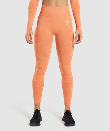 Dámské Legíny Gymshark Vital Seamless 2.0 Meruňka Oranžové | CZ 4033HAP